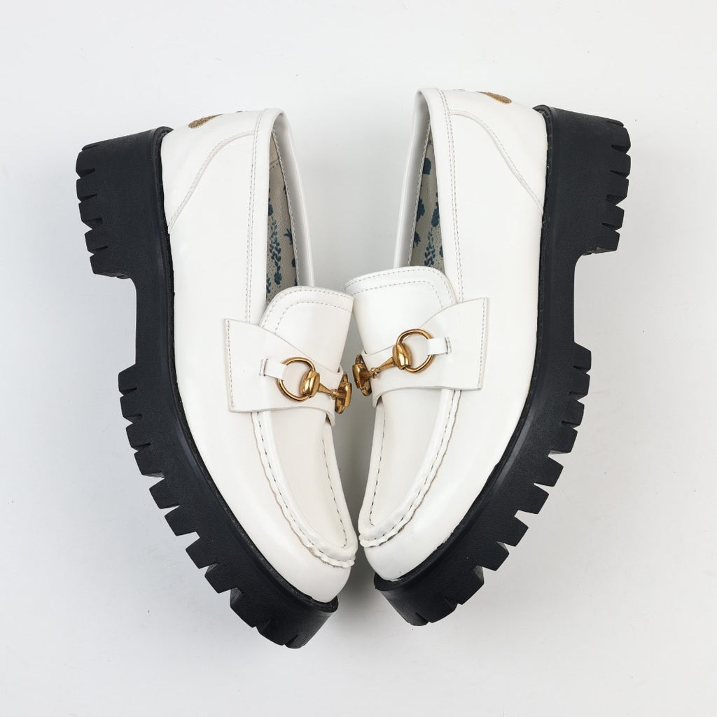 Gucci Novo GG Jacquard Chunky Loafers