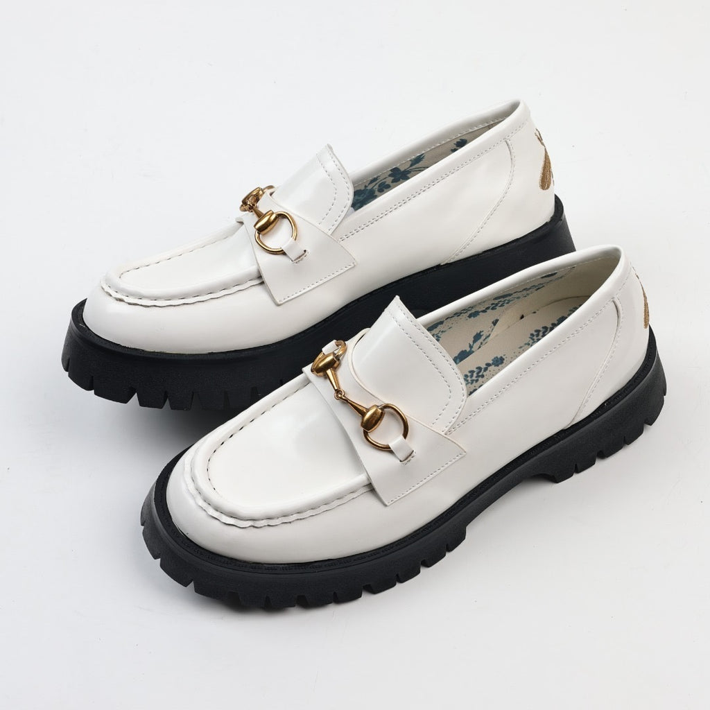 Gucci Novo GG Jacquard Chunky Loafers