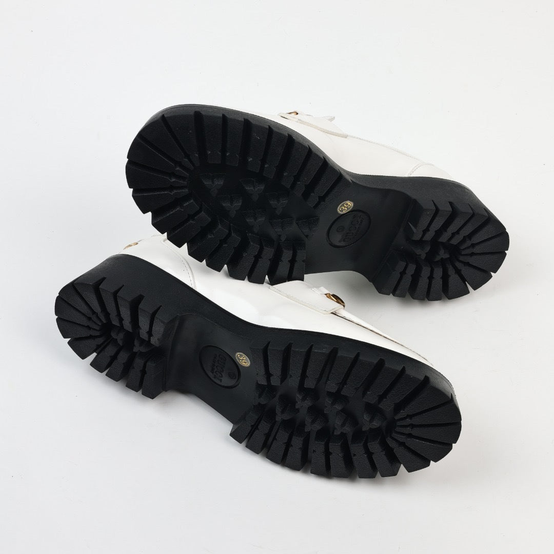 Gucci Novo GG Jacquard Chunky Loafers