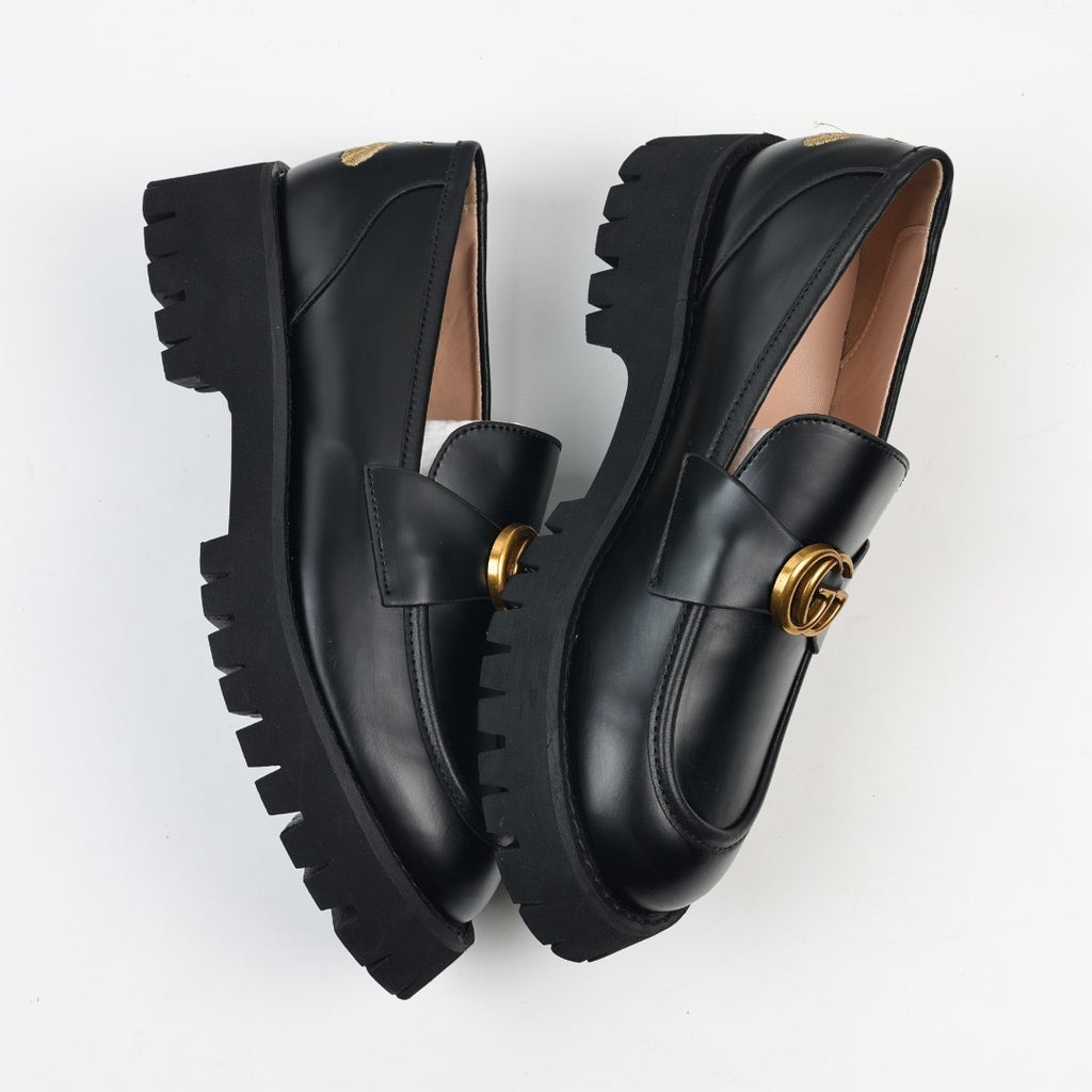 Gucci Novo GG Jacquard Chunky Loafers