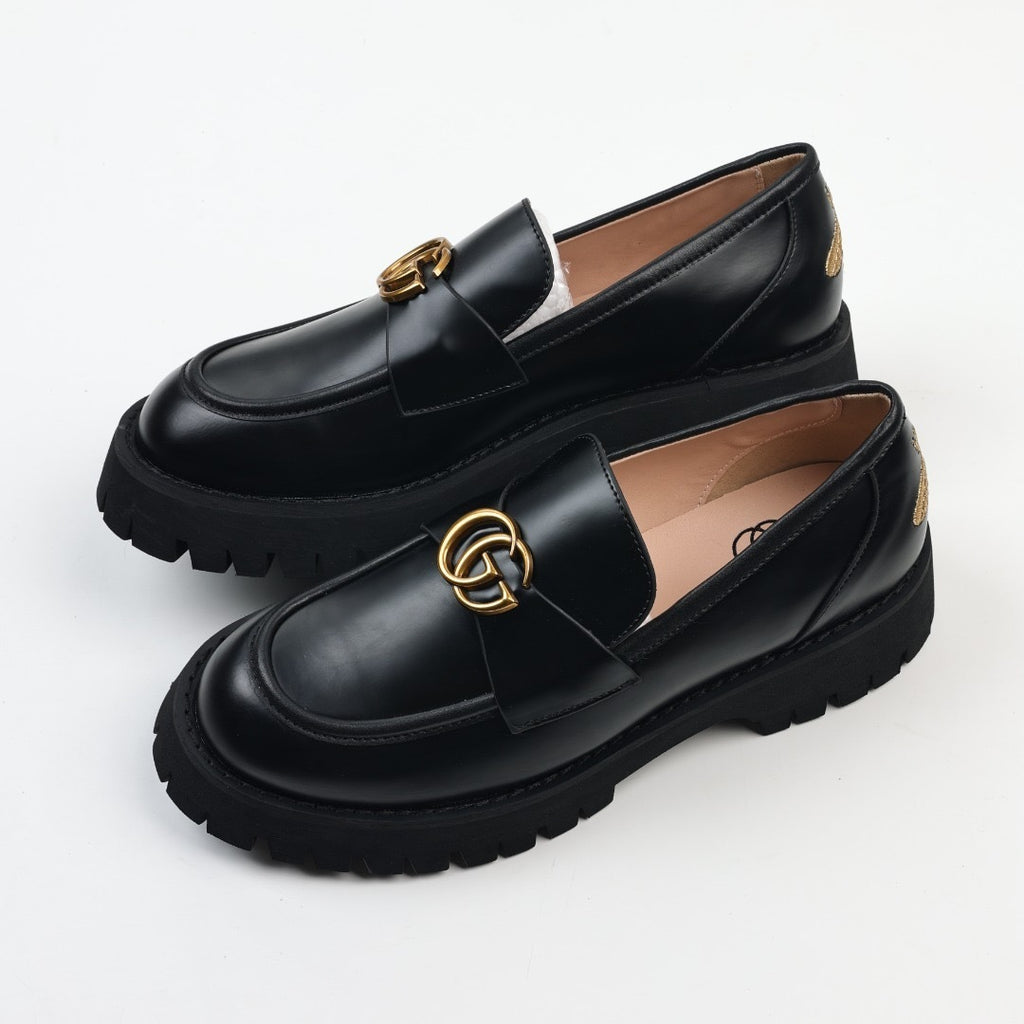 Gucci Novo GG Jacquard Chunky Loafers