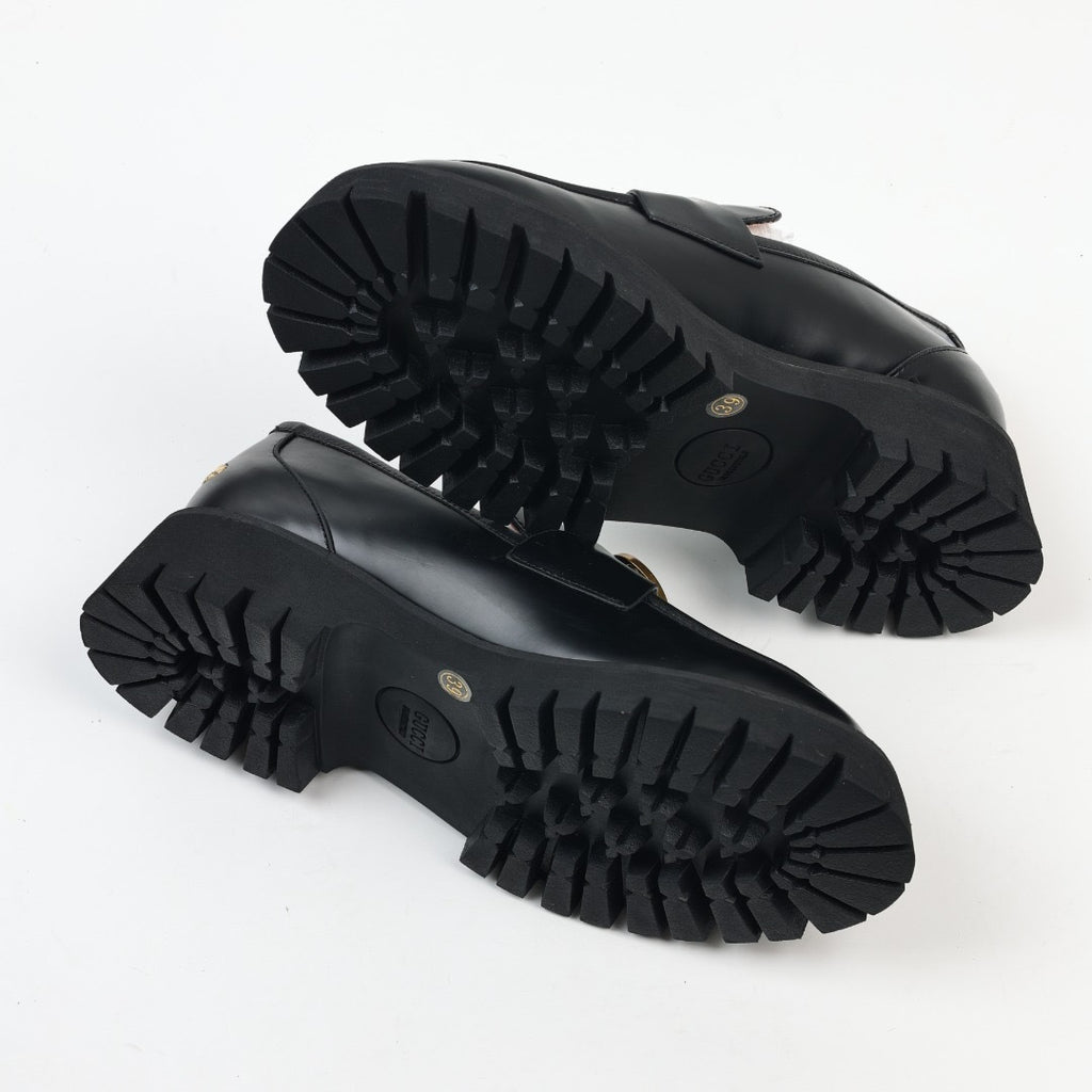 Gucci Novo GG Jacquard Chunky Loafers