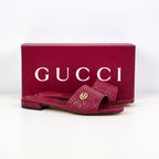Gucci GG Matelassé Sandal