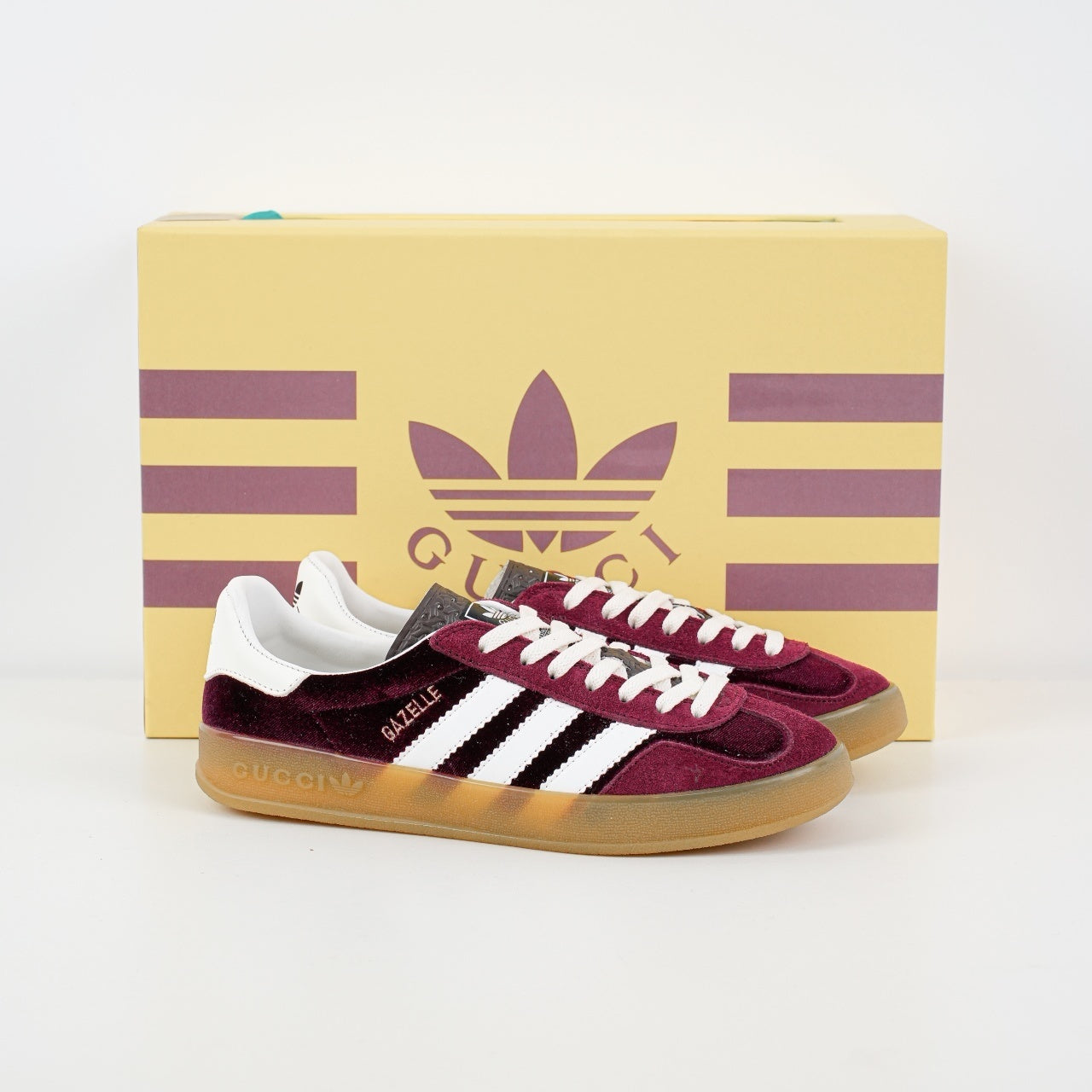 Adidas x Gucci Gazelle Sneakers