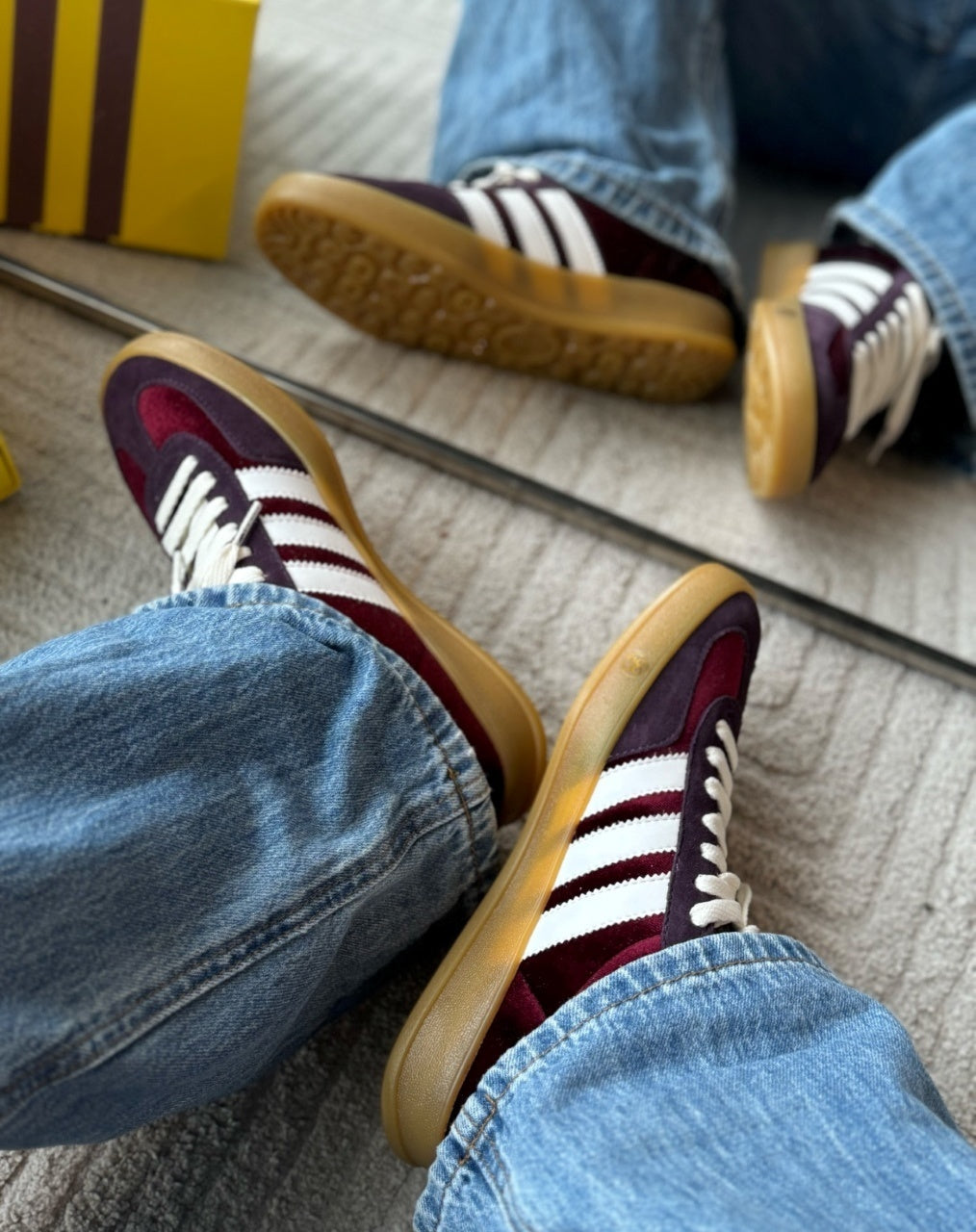 Adidas x Gucci Gazelle Sneakers