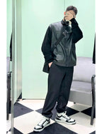 Prada Downtown Leather Sneakers