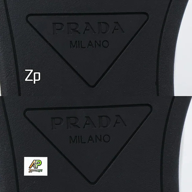 Prada Downtown Leather Sneakers