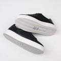 Prada Leather Platform Low-Top Sneakers