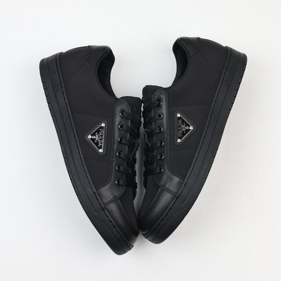 Prada Leather and Re-Nylon Sneakers
