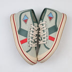 Bottega Veneta Eliot Appliquéd Leather-Trimmed Canvas Sneakers