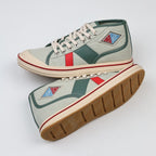 Bottega Veneta Eliot Appliquéd Leather-Trimmed Canvas Sneakers