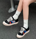 Bottega Veneta Eliot Appliquéd Leather-Trimmed Canvas Sneakers