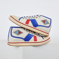 Bottega Veneta Eliot Appliquéd Leather-Trimmed Canvas Sneakers