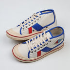 Bottega Veneta Eliot Appliquéd Leather-Trimmed Canvas Sneakers