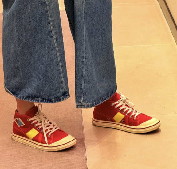 Bottega Veneta Eliot Appliquéd Leather-Trimmed Canvas Sneakers
