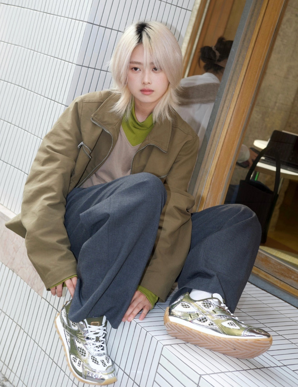 Bottega Veneta Orbit Flash Sneakers