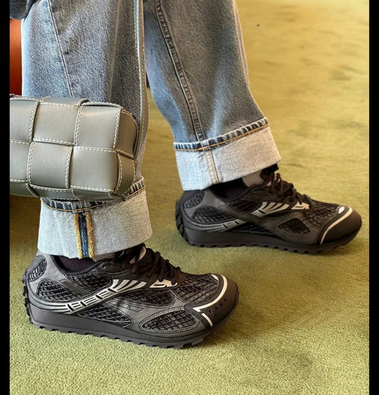 Bottega Veneta Orbit Flash Sneakers