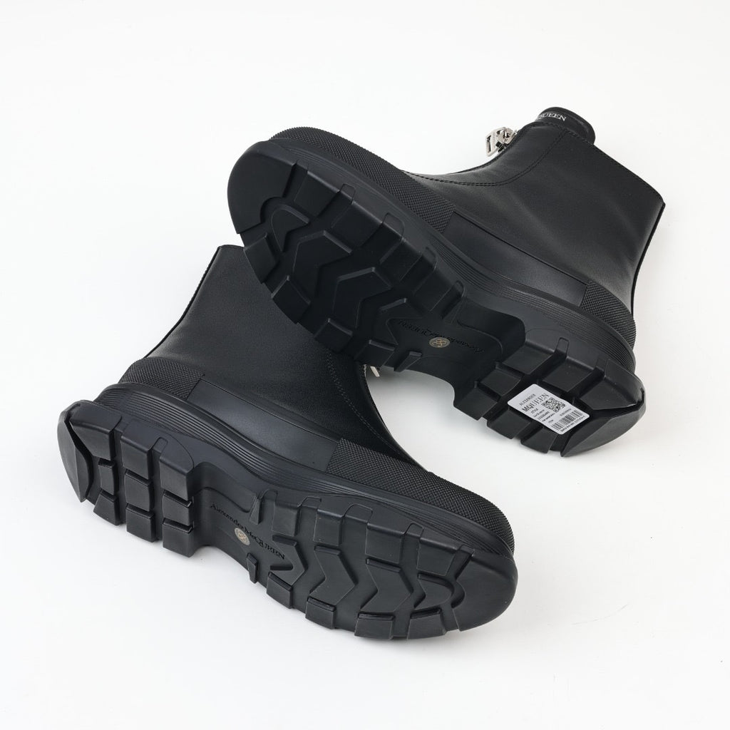 Alexander McQueen Tread Slick Zip-Up Boots