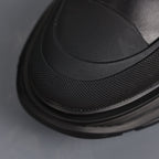 Alexander McQueen Tread Slick Two-Tone Leather Chelsea Boot