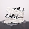 Alexander McQueen Tread Slick Low-Top Graffiti Sneakers
