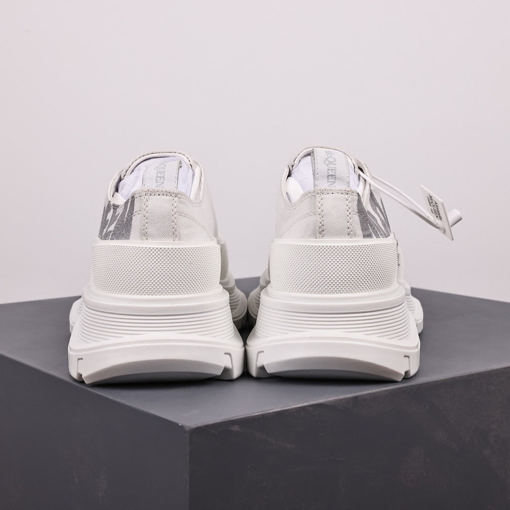 Alexander McQueen Tread Slick Low-Top Graffiti Sneakers