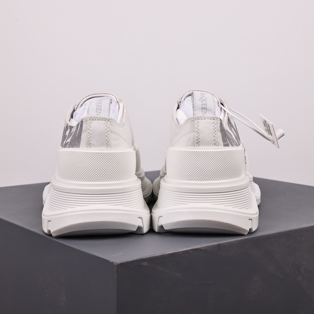 Alexander McQueen Tread Slick Low-Top Graffiti Sneakers