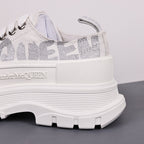 Alexander McQueen Tread Slick Low-Top Graffiti Sneakers
