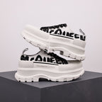 Alexander McQueen Tread Slick Low-Top Graffiti Sneakers