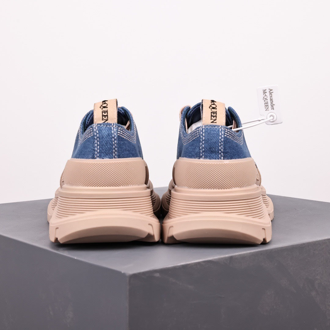Alexander McQueen Tread Slick Low-Top Graffiti Sneakers