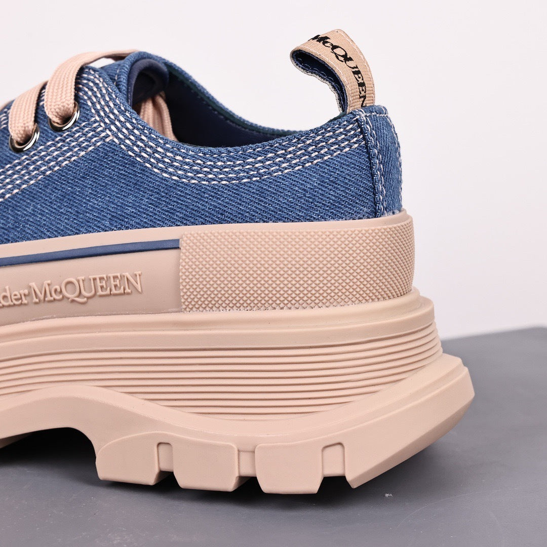 Alexander McQueen Tread Slick Low-Top Graffiti Sneakers