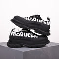 Alexander McQueen Tread Slick Low-Top Graffiti Sneakers