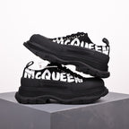 Alexander McQueen Tread Slick Low-Top Graffiti Sneakers