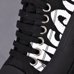 Alexander McQueen Tread Slick Low-Top Graffiti Sneakers