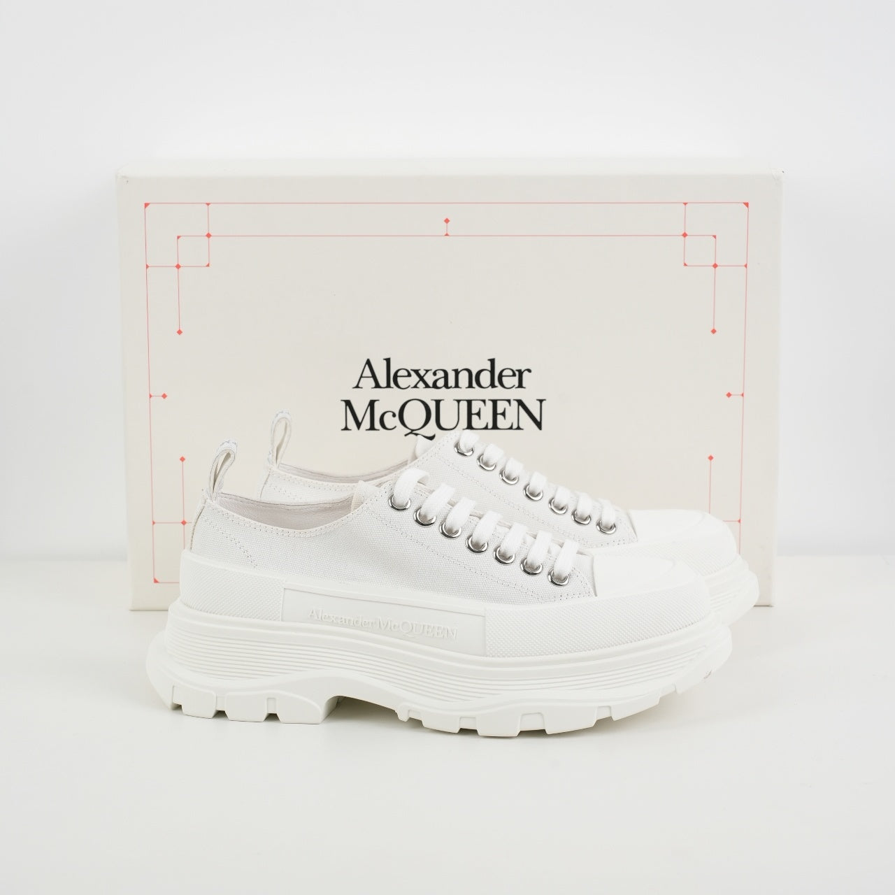 Alexander McQueen Tread Slick Low-Top Sneakers