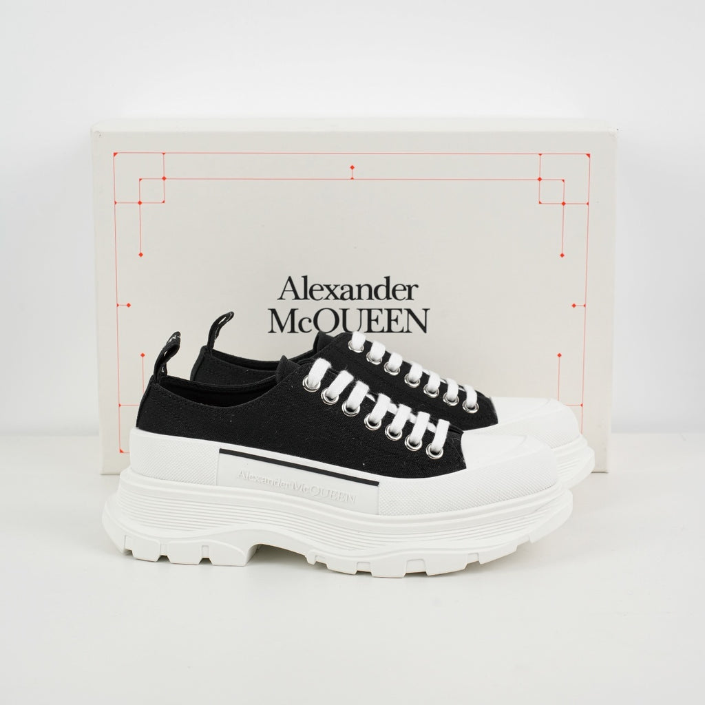 Alexander McQueen Tread Slick Low-Top Sneakers