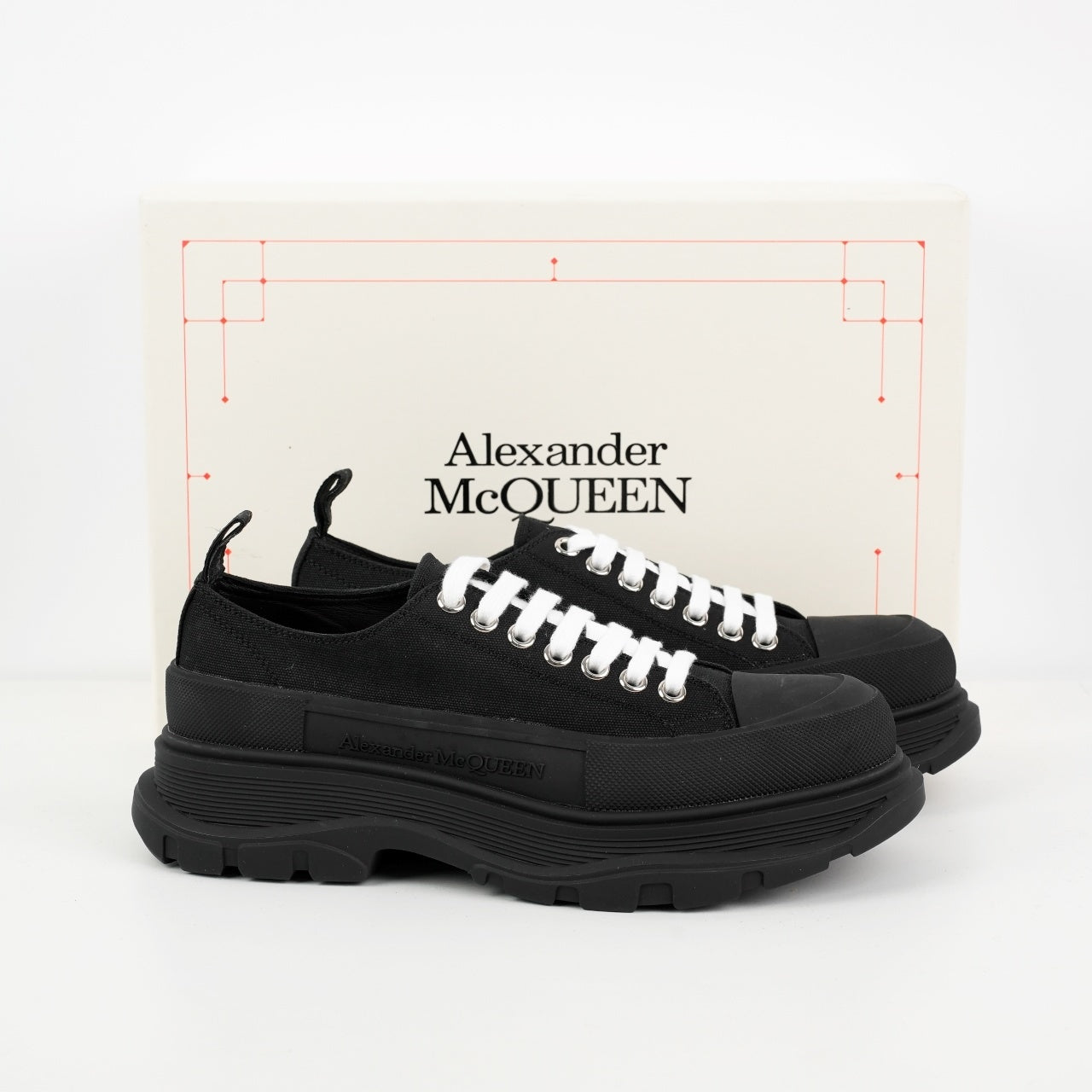 Alexander McQueen Tread Slick Low-Top Sneakers