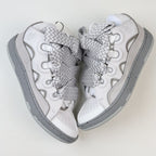 Lanvin Curb Leather Sneakers