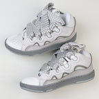 Lanvin Curb Leather Sneakers