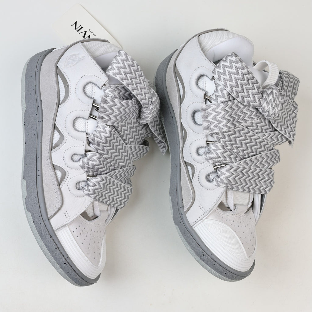 Lanvin Curb Leather Sneakers