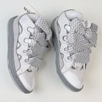 Lanvin Curb Leather Sneakers