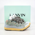 Lanvin Curb Suede Sneakers