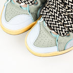 Lanvin Curb Suede Sneakers