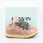 Lanvin Curb Suede Sneakers
