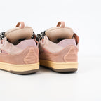 Lanvin Curb Suede Sneakers