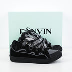 Lanvin Curb Suede Sneakers