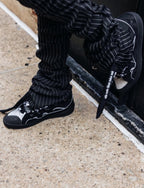 Lanvin Curb Suede Sneakers