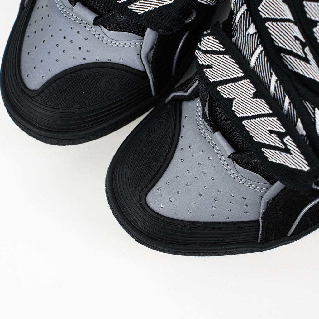 Lanvin Curb Suede Sneakers