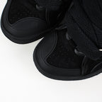 Lanvin Curb Suede Sneakers