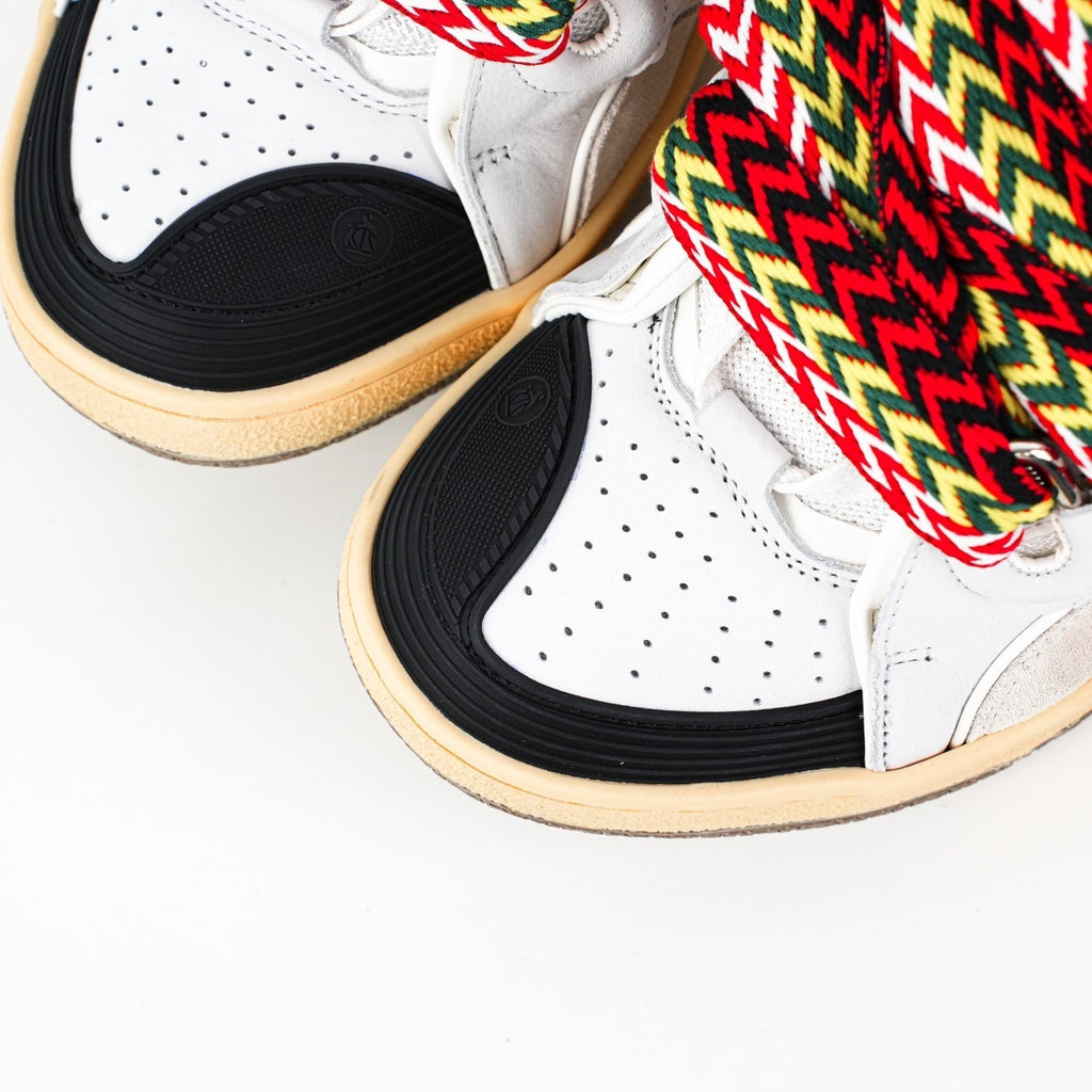 Lanvin Curb Suede Sneakers