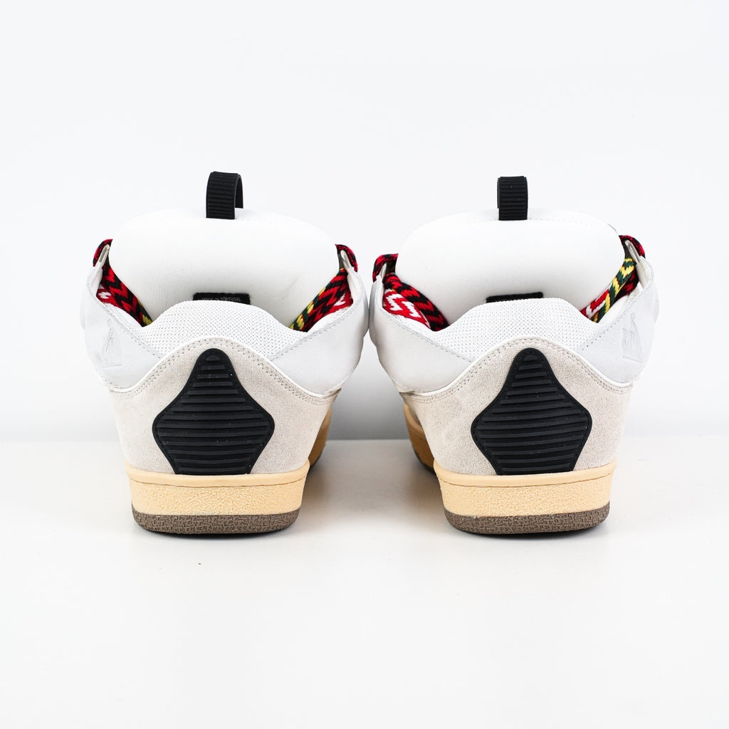 Lanvin Curb Suede Sneakers